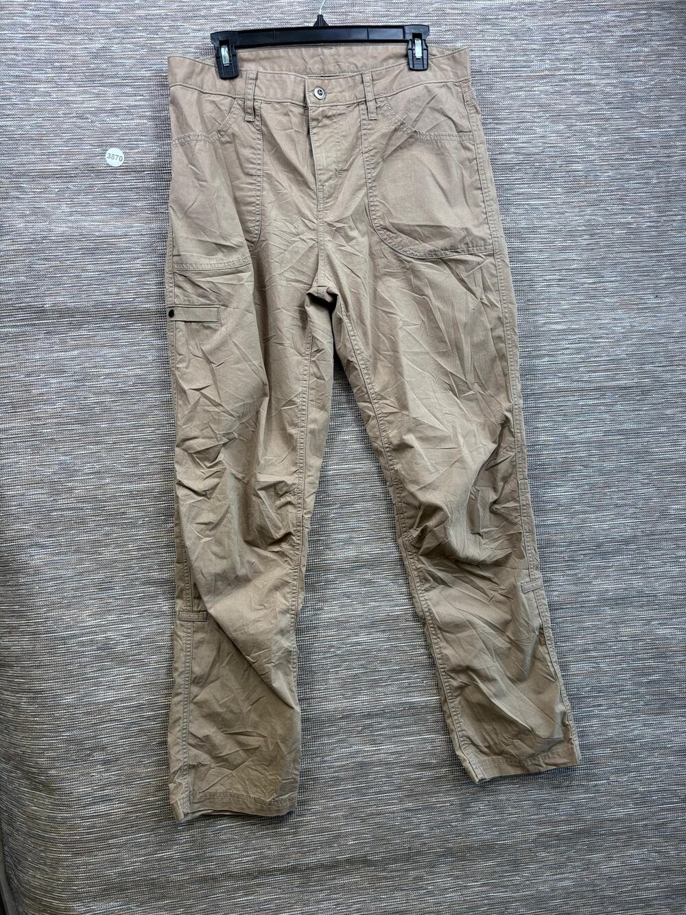 Patagonia Cargo Pants Womens 12 Beige Cotton Twill Stretch Outdoor STY55470